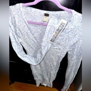 Free People Freckles Sweater Thermal Top